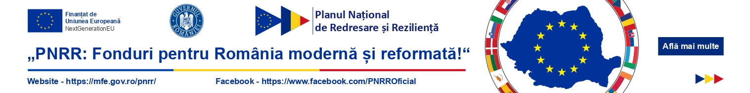 Finanțat de Uniunea Europeană - PNRR